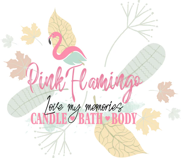 Pink Flamingo Candle Logo